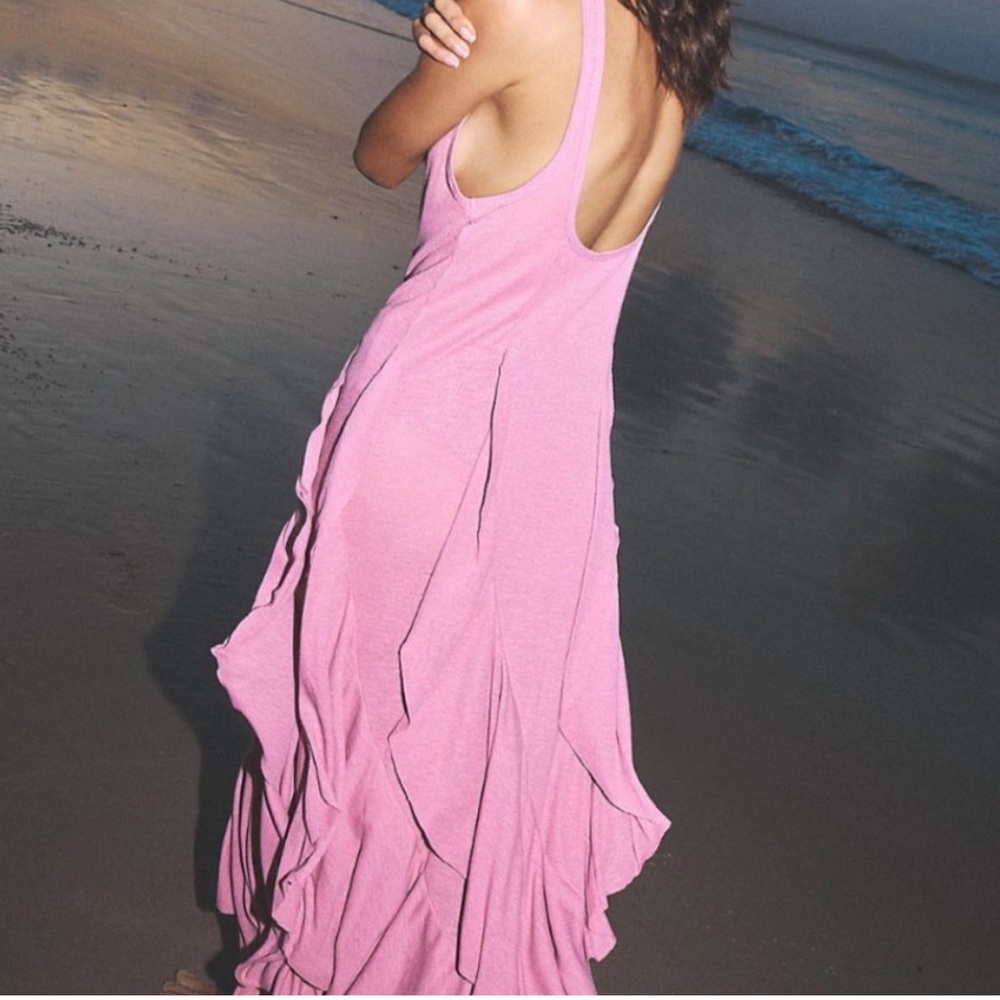 Free People Ruffle Romance Midi